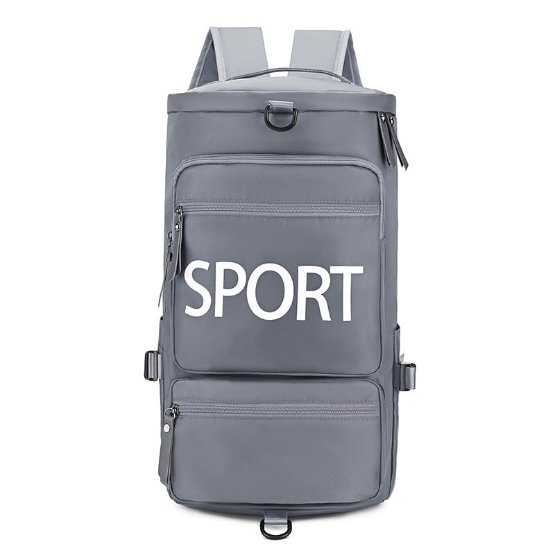 Sporty backpack with multiple compartments and reflective elements Stornfield