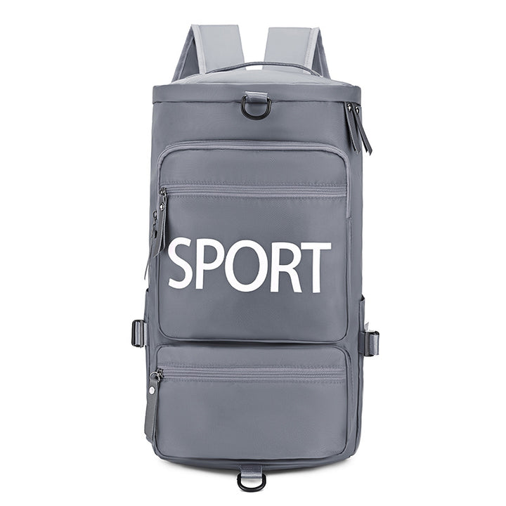 Sporty backpack with multiple compartments and reflective elements Stornfield