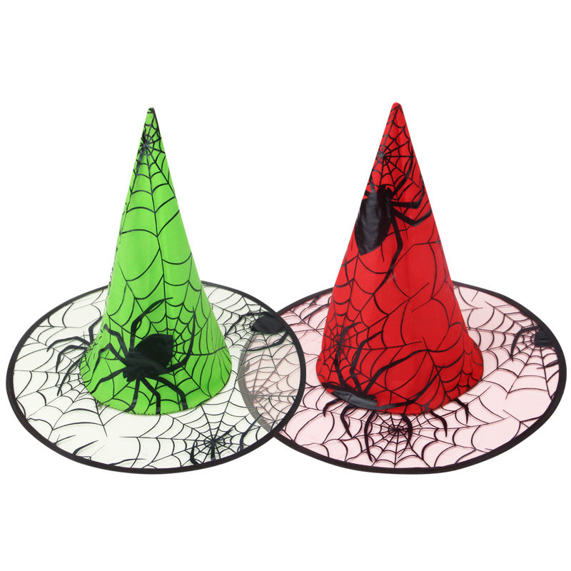 Halloween Themed Spider Web Costume Hat
