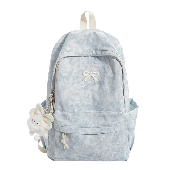 Backpack with Playful Bow Design and Practical Compartments Stornfield