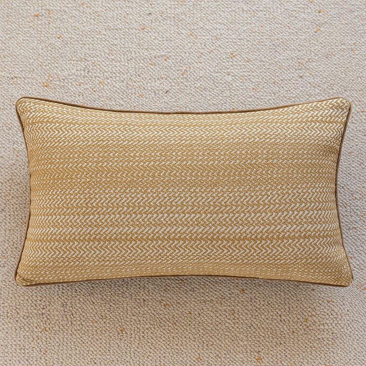 Stylish decorative pillow with modern pattern