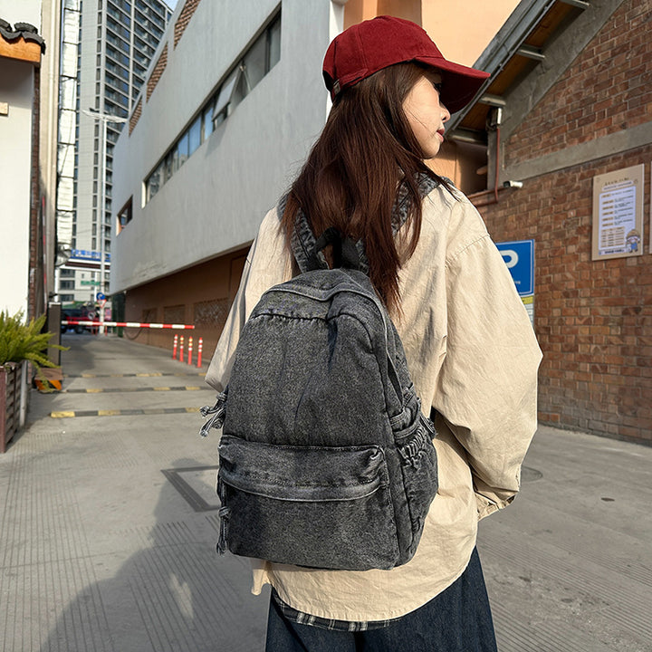 Casual Denim Backpack Stornfield 1791204530