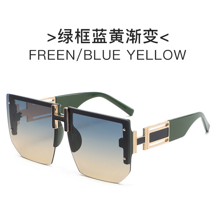 Women futuristic square sunglasses Stornfield