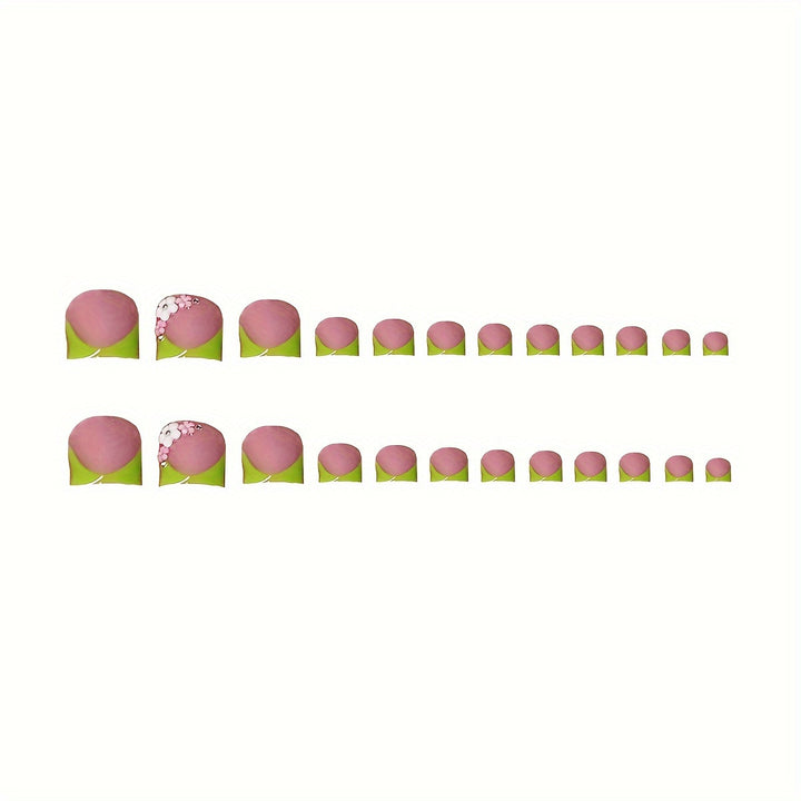 Floral Fantasy Press-On Nail Set Stornfield