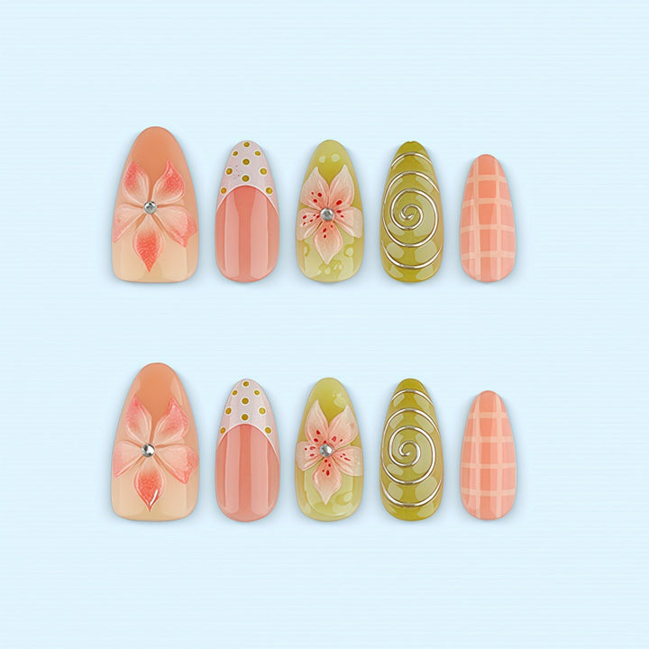 Creative Flower Nail Design Stornfield