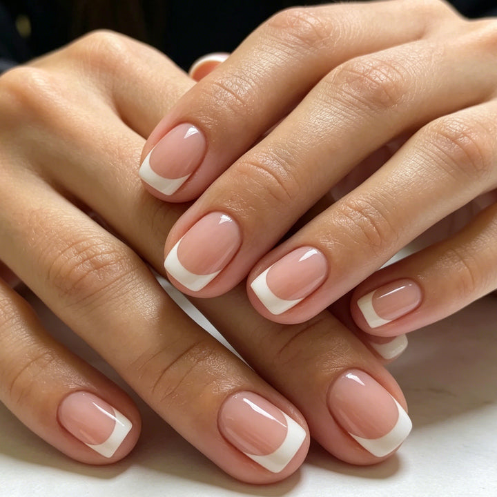 French Tip Nail Art Enhancements Stornfield