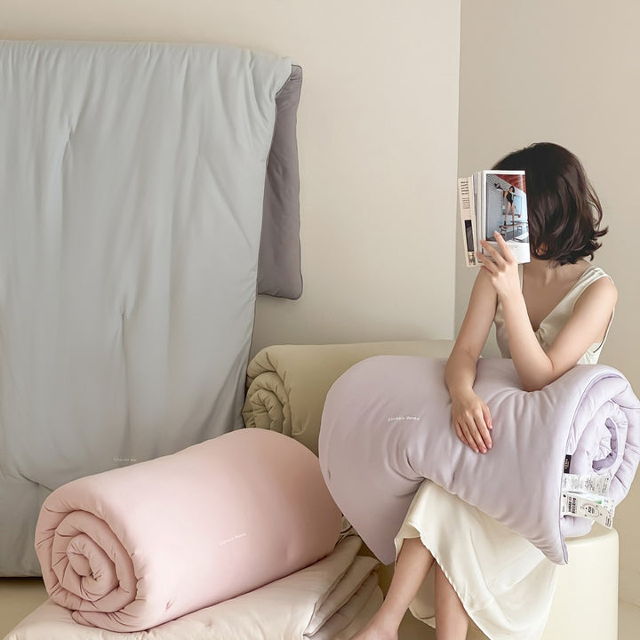 All-Season Down Alternative Comforter with Breathable Microfiber Shell