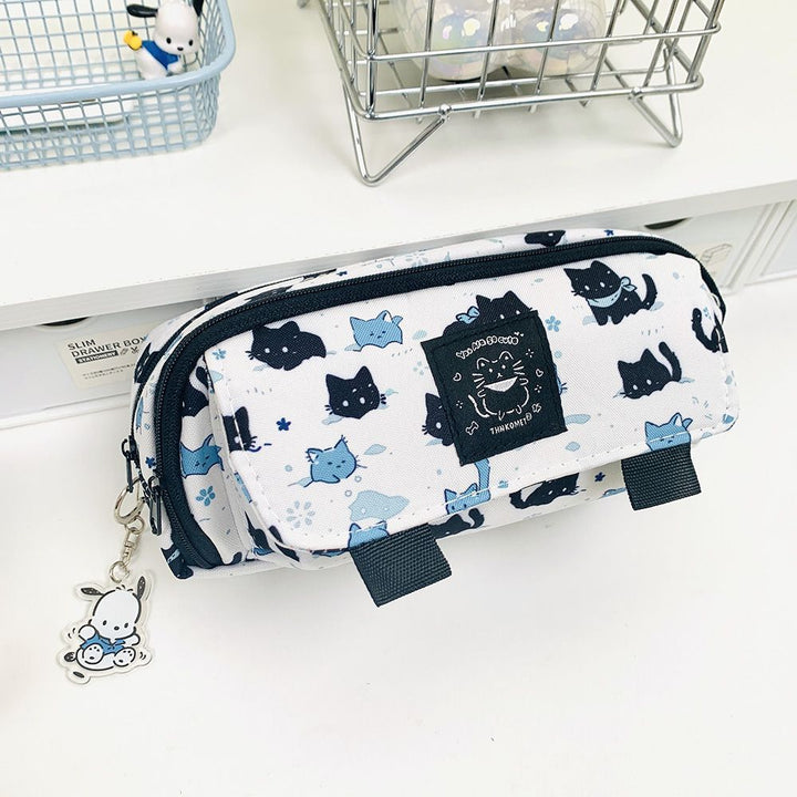 Cute Cat Pattern Pencil Case