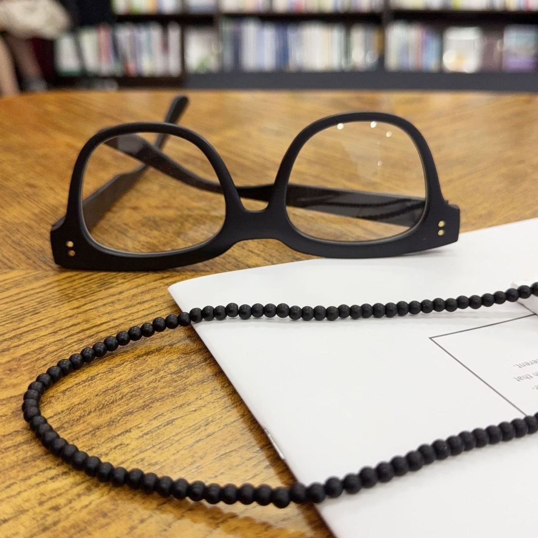 Beaded Eyewear Chain with Silver Accents Stornfield