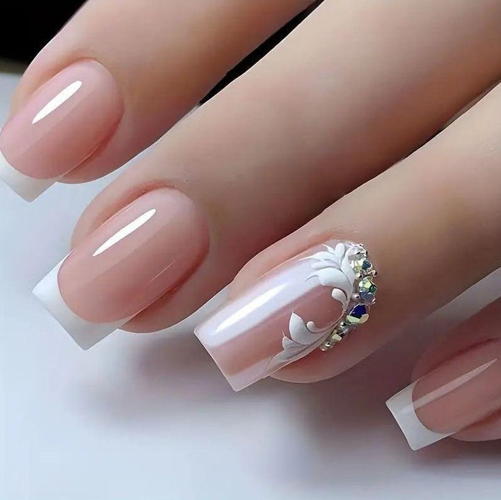 Elegant Ombre Glitter Nail Enhancements Stornfield