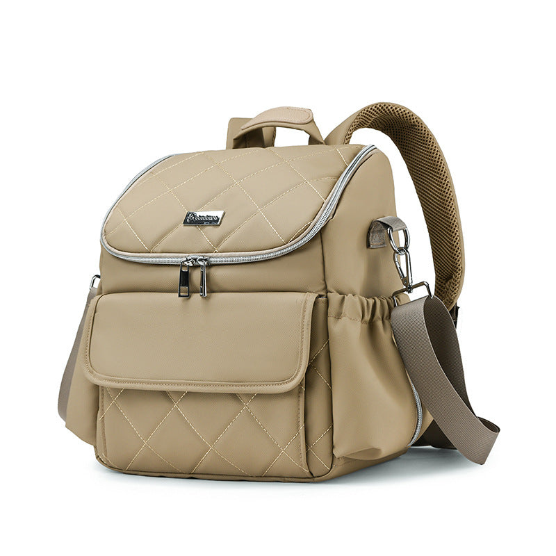 Modern Quilted Multi-Functional Backpack Stornfield