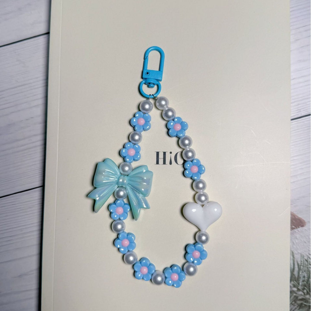 Decorative Floral Beaded Keychain Stornfield