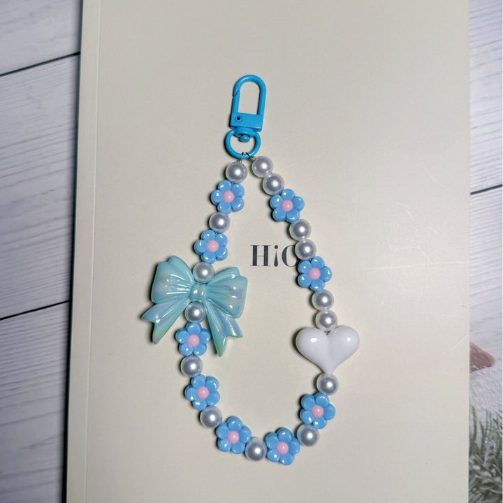 Decorative Floral Beaded Keychain Stornfield