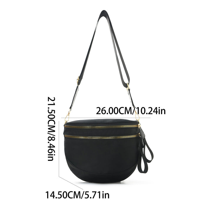 Shoulder bag with stylish check pattern and spacious compartment system Stornfield