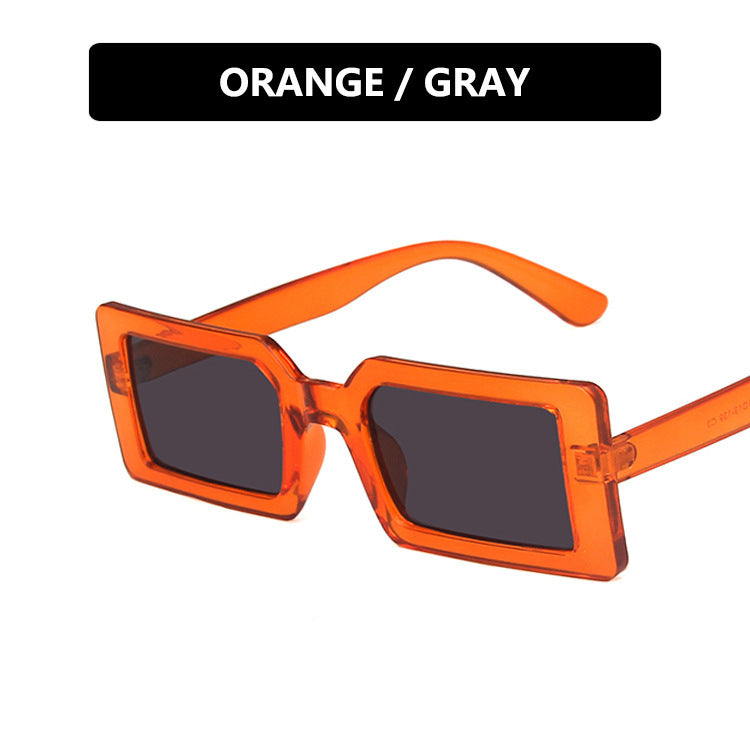 Women's square sunglasses with modern, wide frame and protective UV filter Stornfield