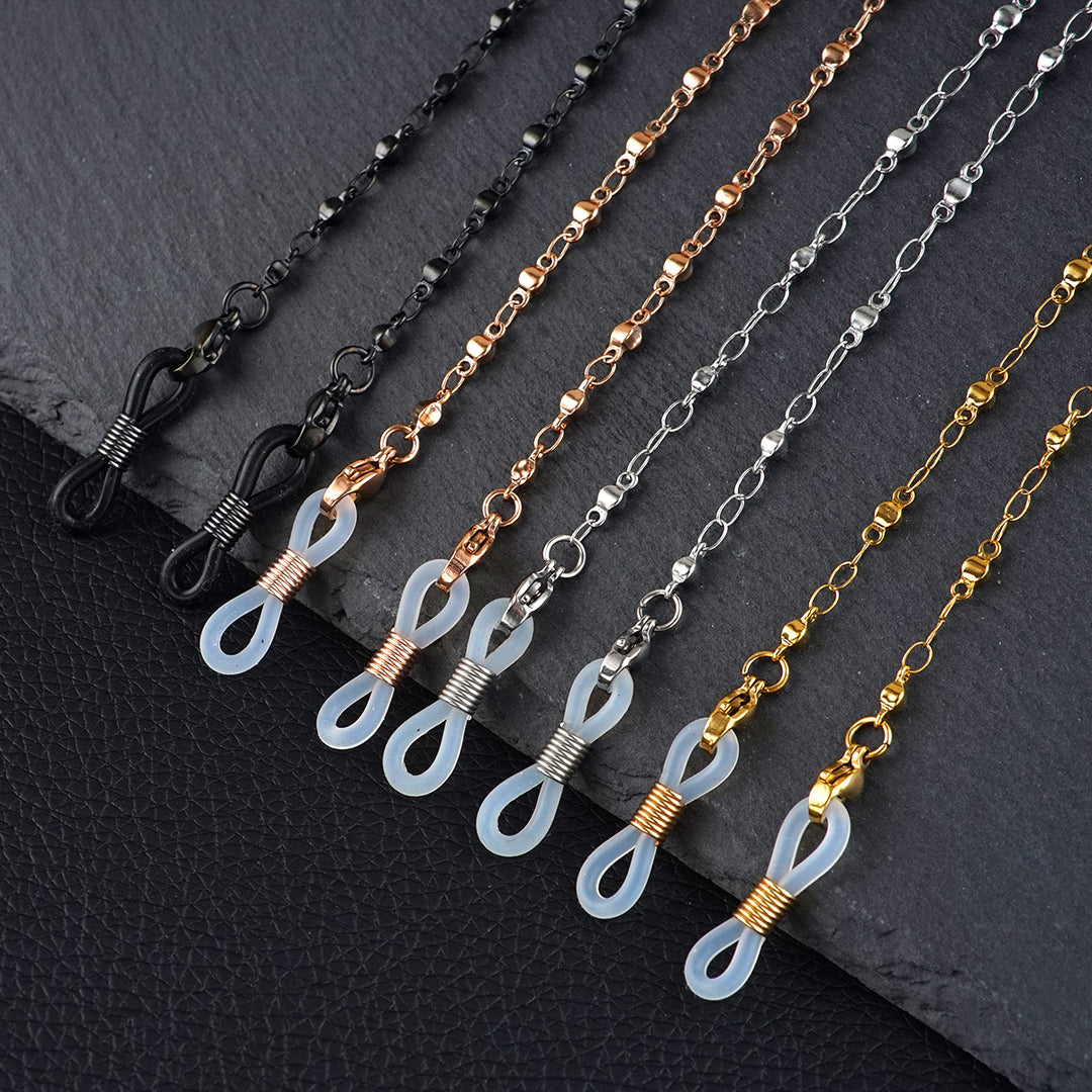 Premium Metallic Eyewear Chain Stornfield