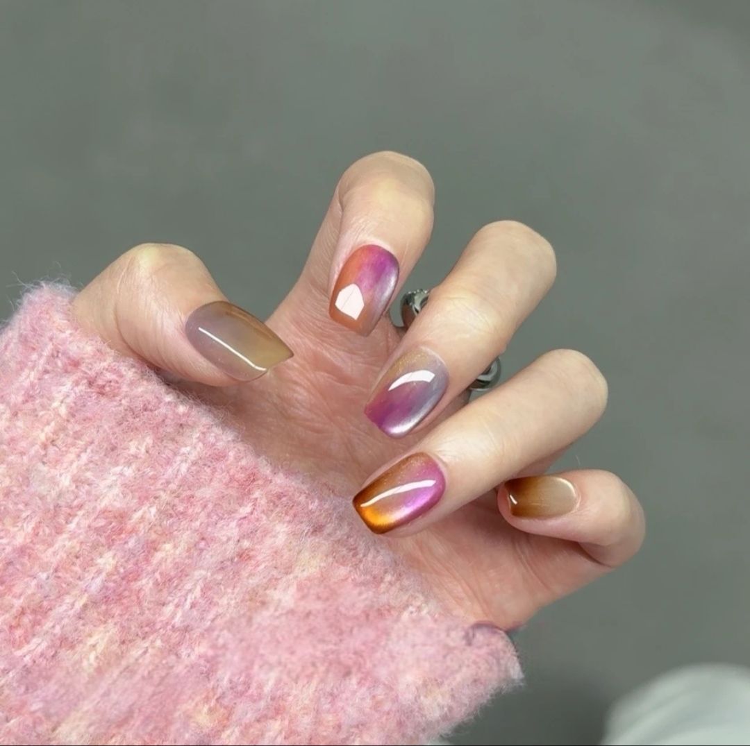 Floral Art Press-On Nail Set Stornfield