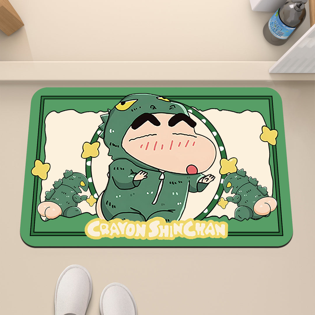 Cartoon Character Themed Bath Mat