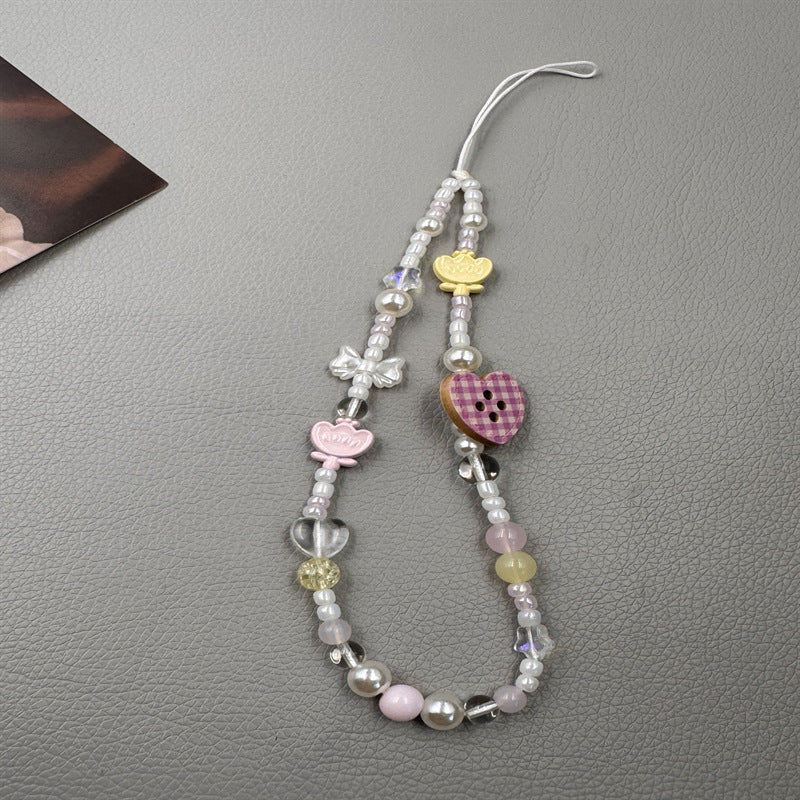 Decorative Beaded Charm Phone Lanyard Stornfield 1790135299