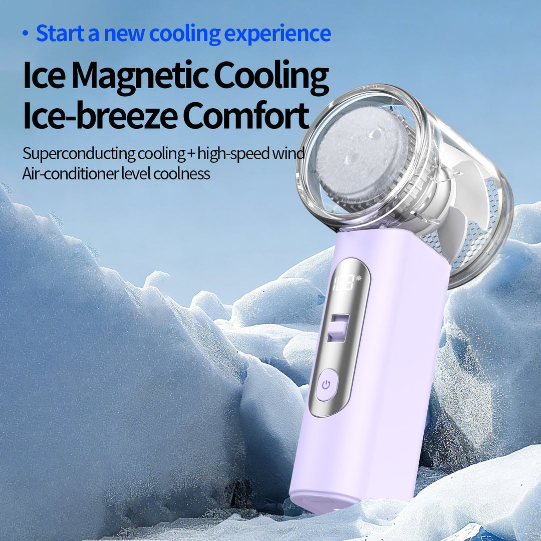 Women's Portable Mini Wind Cooler with HD Display Stornfield