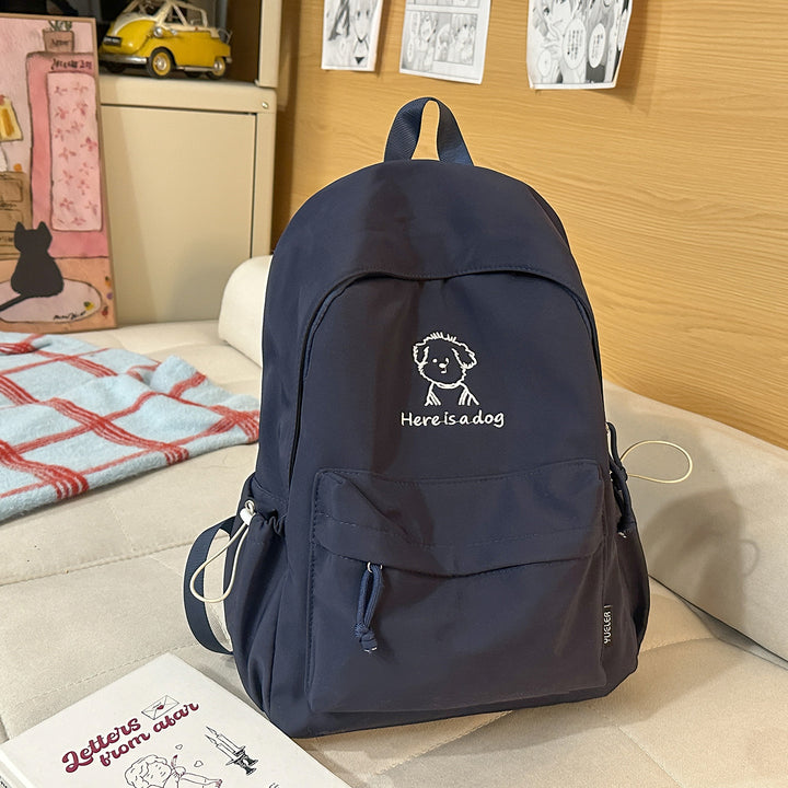 Playful Illustrated Casual Backpack Stornfield