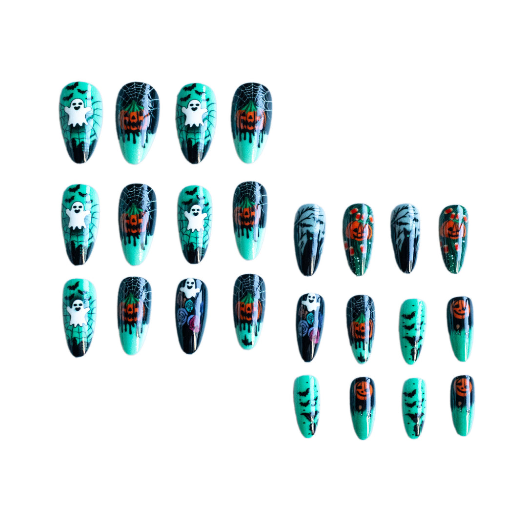 Halloween-Themed Creative Nail Art Kit  1790957806
