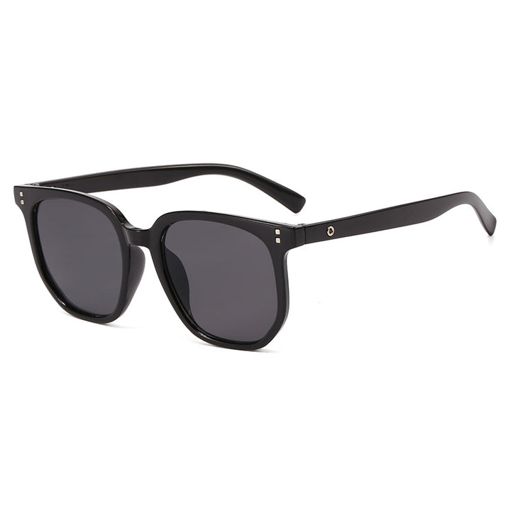 Ladies trendy square sunglasses with robust plastic frame Stornfield