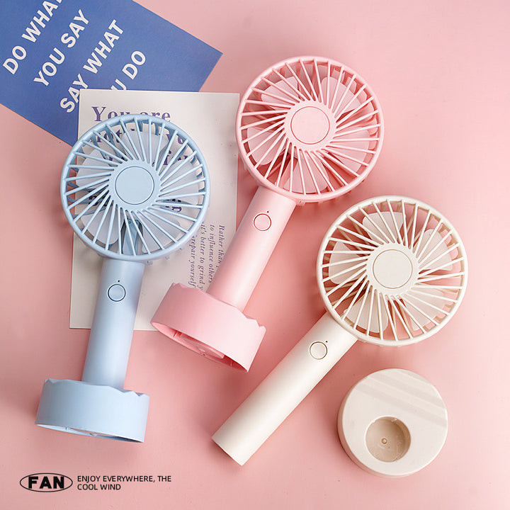 Ladies portable mini fan with ergonomic design Stornfield