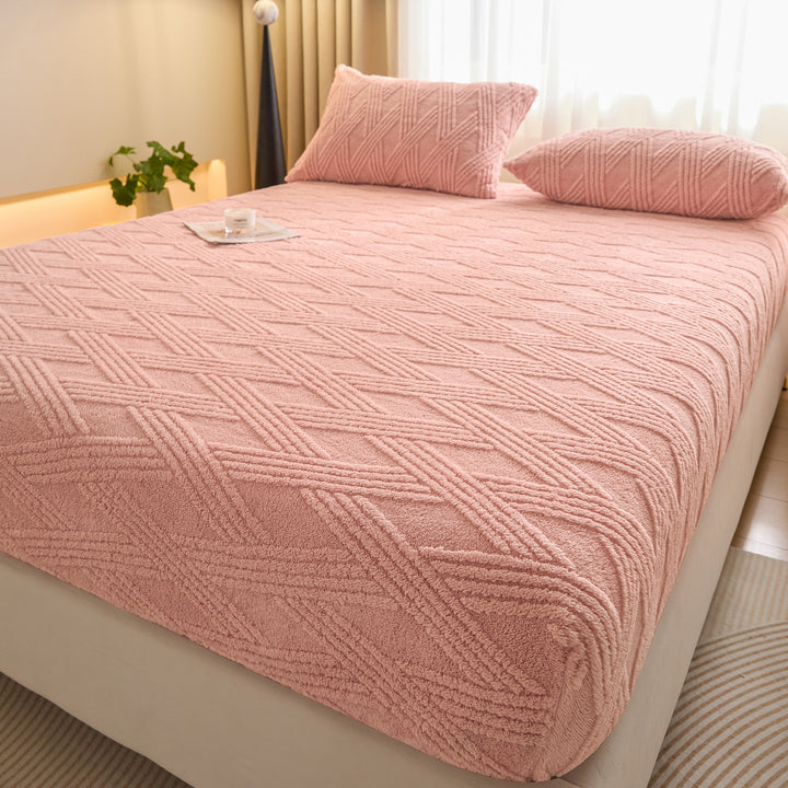 Plush Textured Bedspread