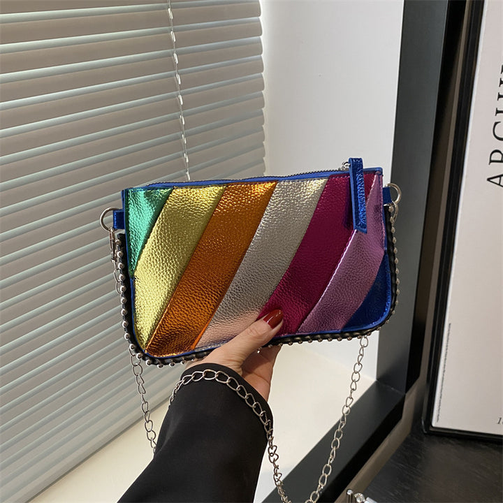 Colorful Metallic Chic Crossbody Bag Stornfield