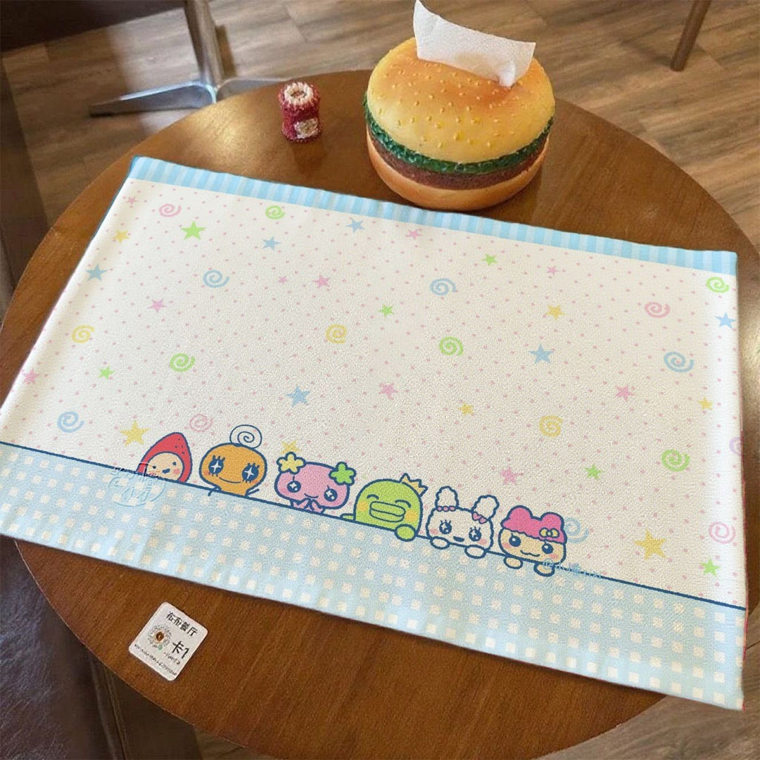 Cartoon-Themed Table Mat