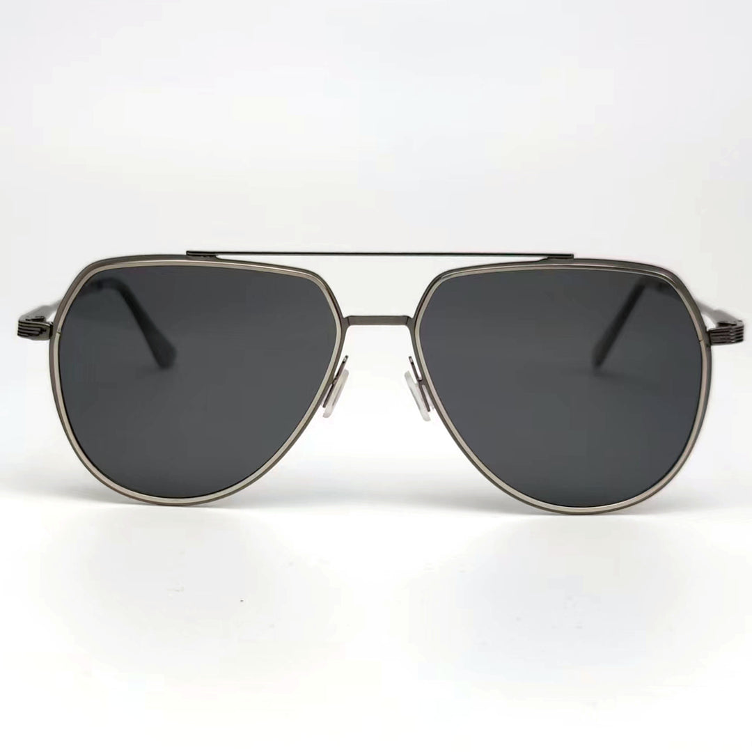 Men's elegant pilot sunglasses with polarizing lenses Stornfield