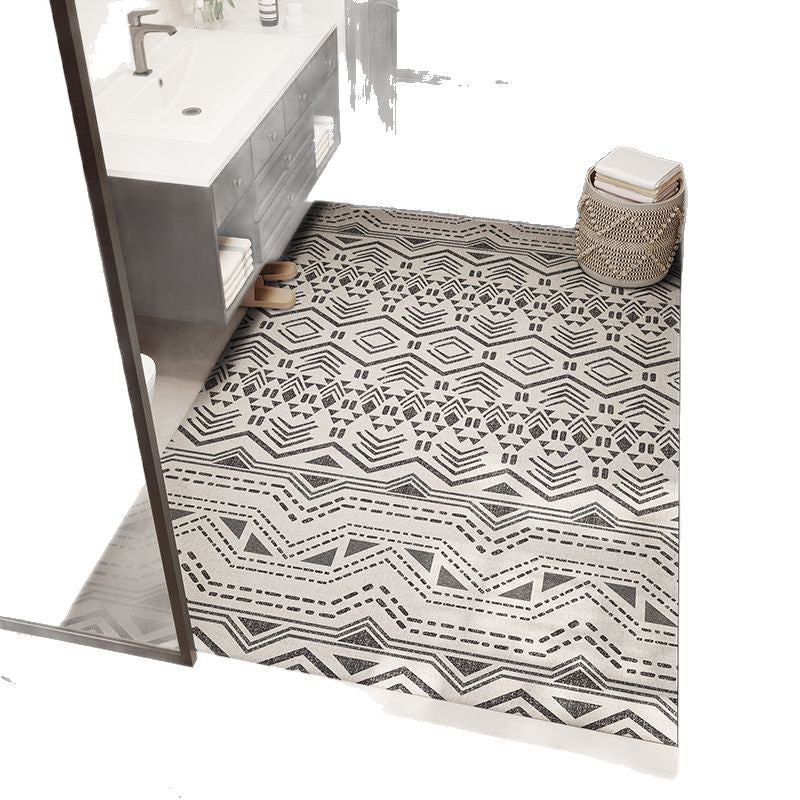 Tribal Pattern Bathroom Mat Stornfield