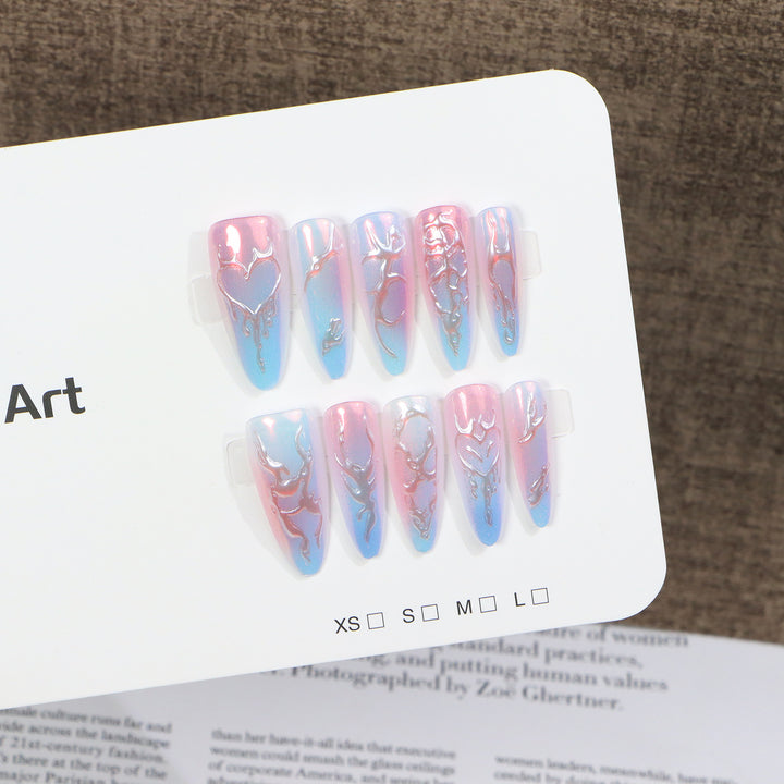 Artistic Nail Art Set with Unique Designs Stornfield