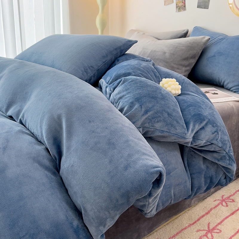 Cozy Striped Bedding Set