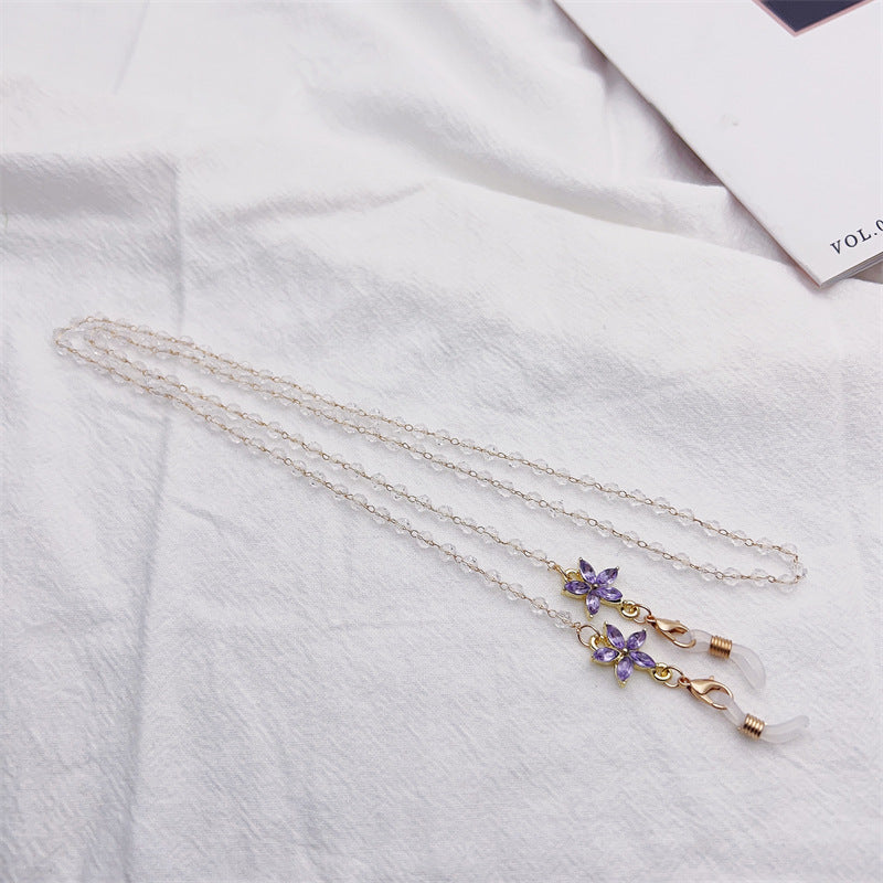 Floral Decorative Eyewear Chain Stornfield