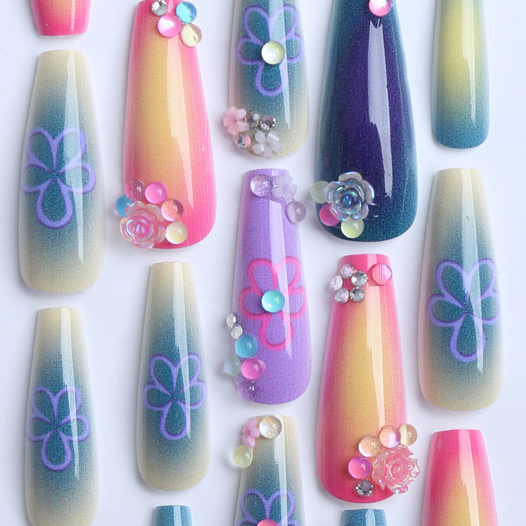Nail art with Colorful Designs Stornfield