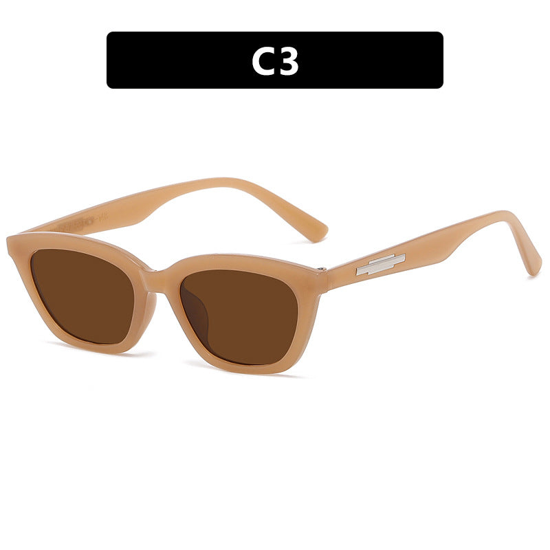 Women's trendy sunglasses in elegant cat-eye design with narrow frames Stornfield