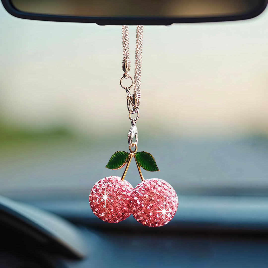 Sparkling Cherry Pendant Necklace Stornfield