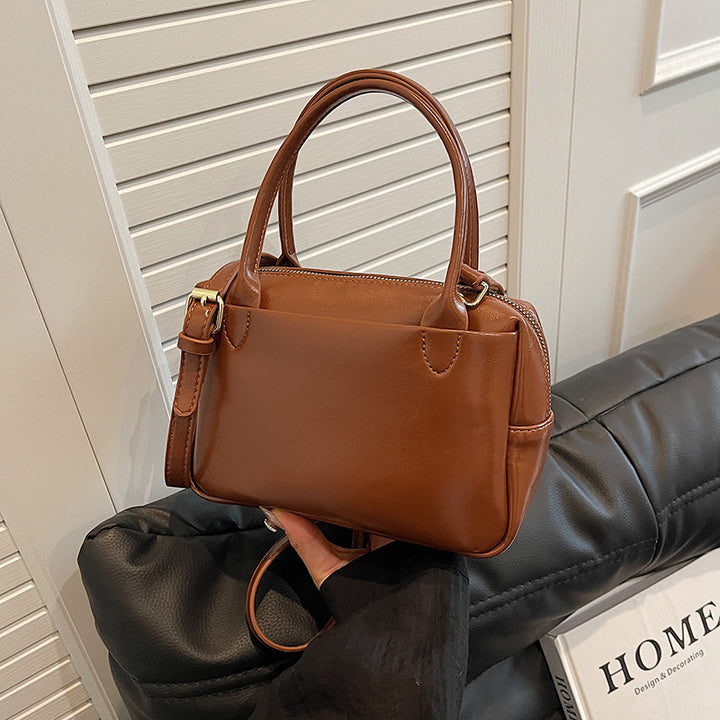 Luxurious Structured Leather Handbag Stornfield