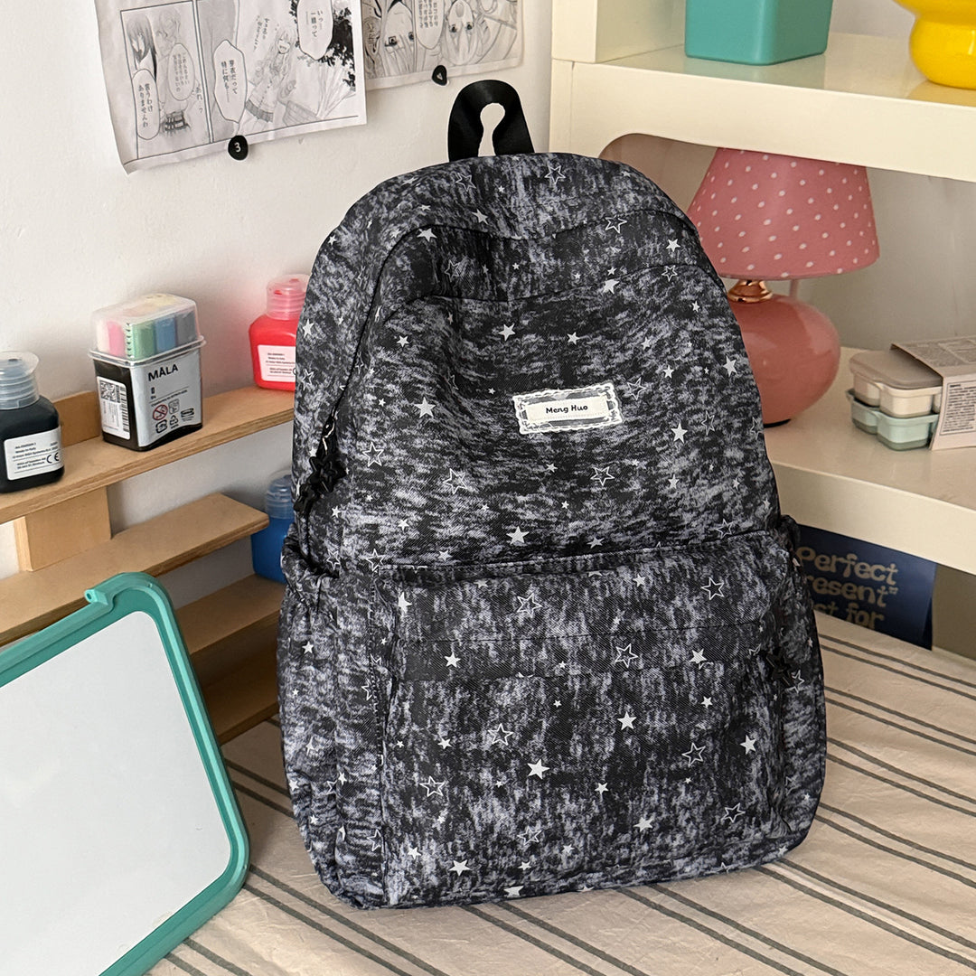 Star-Patterned Casual Tote Bag Stornfield