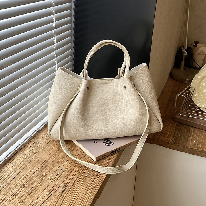 Versatile Leather Tote Bag
