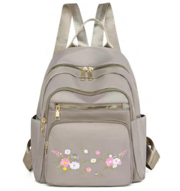 Women's Floral Embroidered Backpack Stornfield