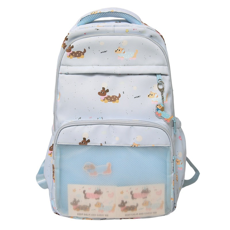 Fun Illustrated Pet-Themed Backpack Stornfield