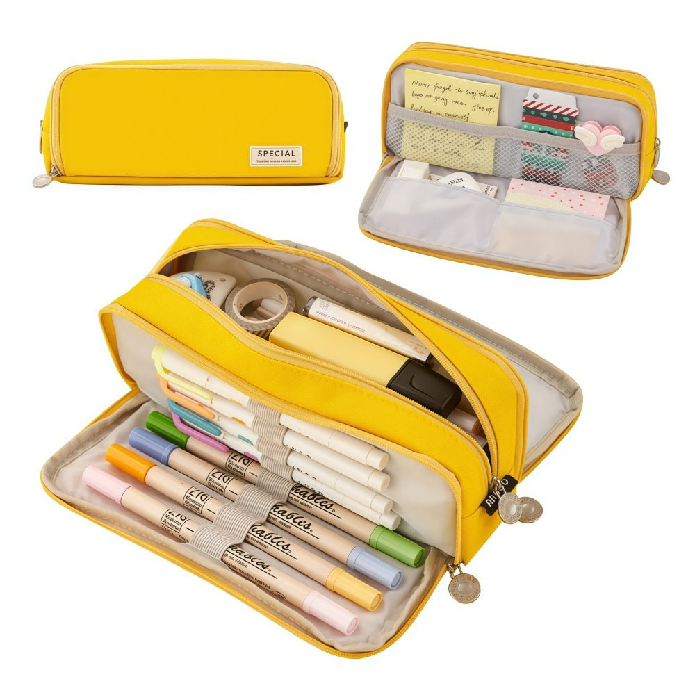 Versatile Multi-Compartment Pencil Case Stornfield