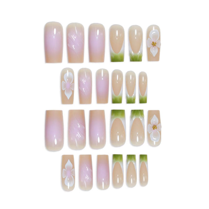 3D Floral Nail Art Extensions Stornfield