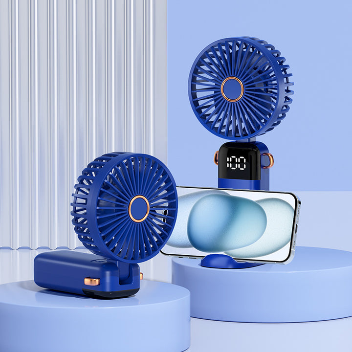 Multi-Functional Handheld Cooling Fan with Phone Stand Stornfield
