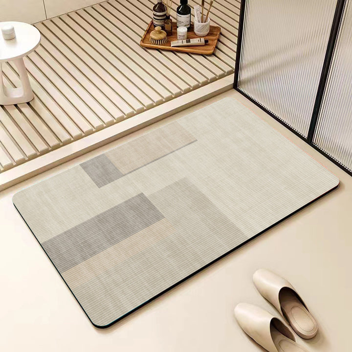 Modern Abstract Bathroom Mat