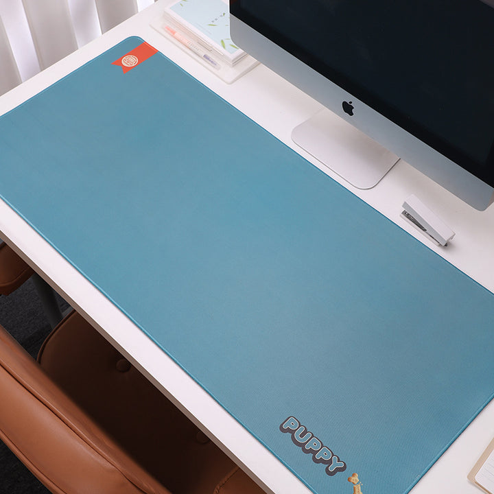 Fun Puppy-Themed Desk Pad