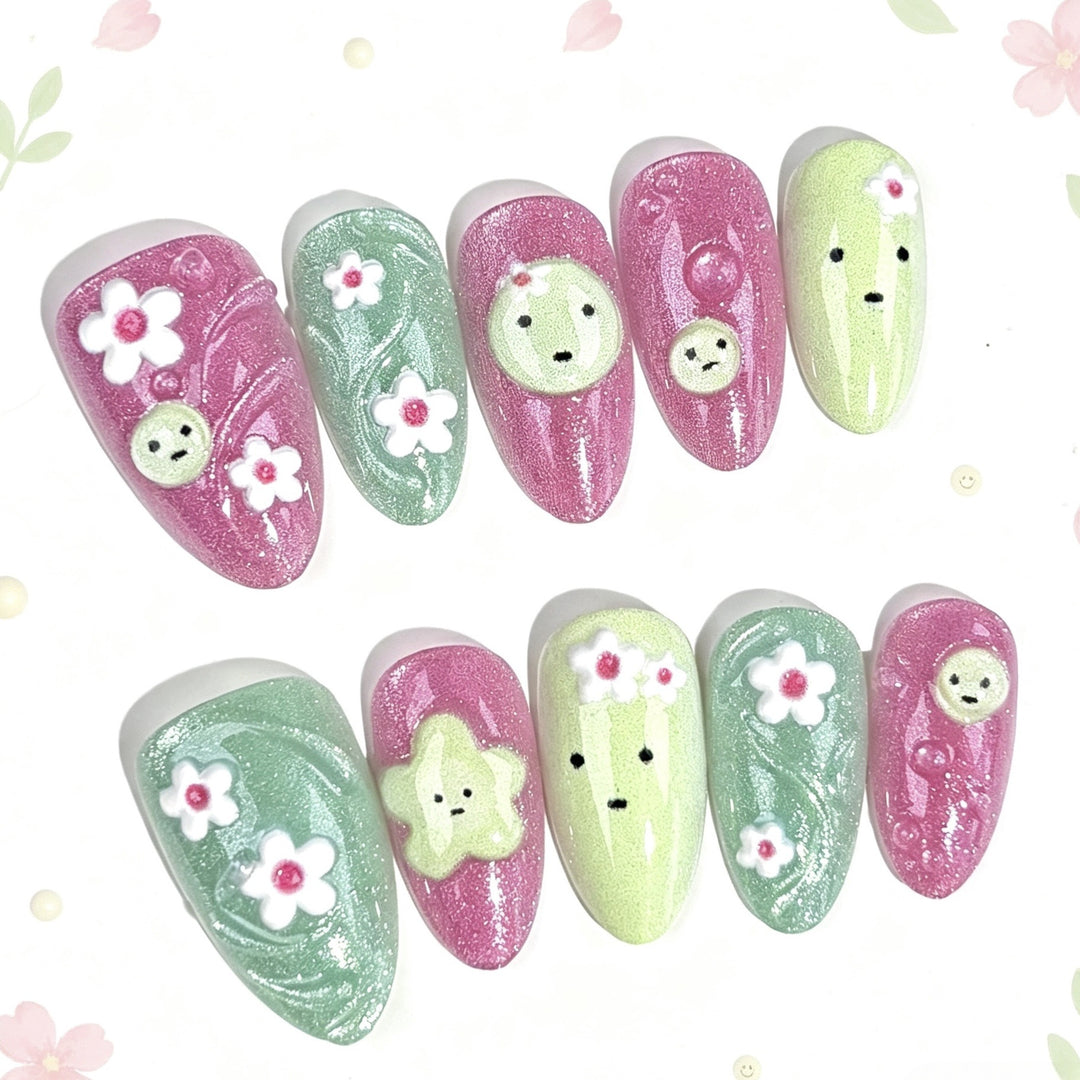 Artistic Design Press-On Nails